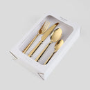 Príbor zlatý 24 kusov LETO HomeYou.sk