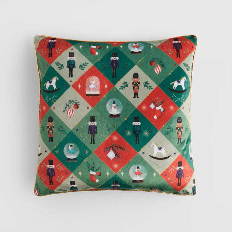 Vianočná obliečka na vankúš NUTPATCHER HomeYou.sk