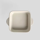 Biela zapekacia misa z tvrdeného porcelánu.