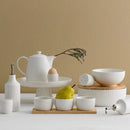 Biela servírovacia sada misiek.