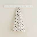 Béžový kuchynský uterák.