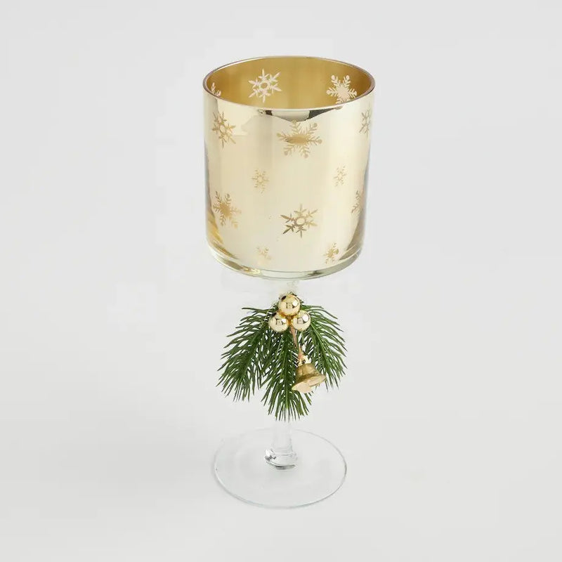 Vianočný svietník zlatý FLEJKEN HomeYou.sk