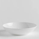 Biely hlboký tanier,