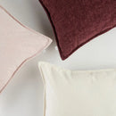 Ružová obliečka na vankúš