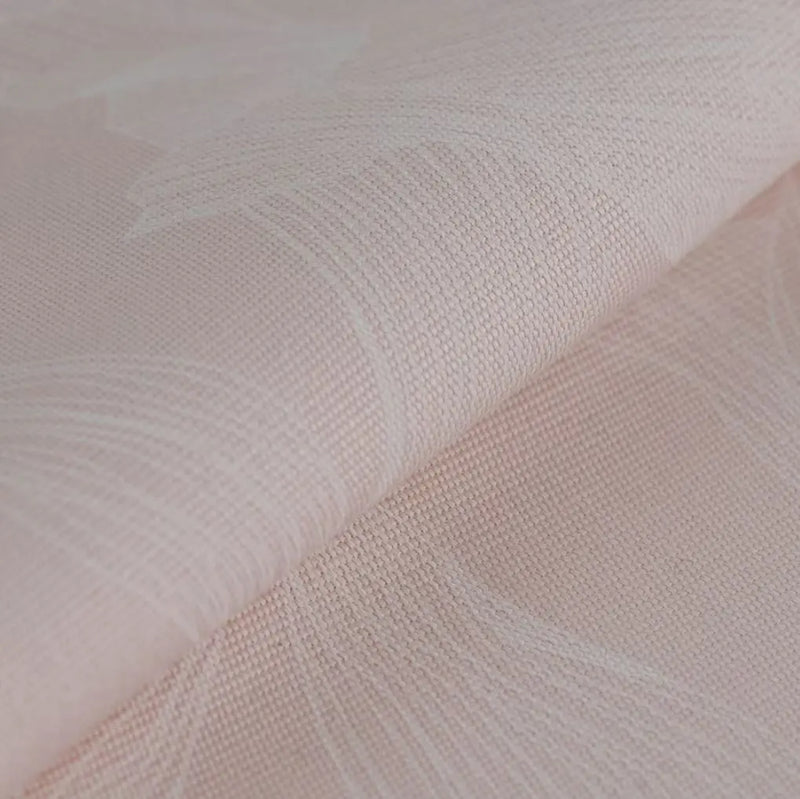 Ružová bavlnená štóla.