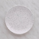 Biely dezertný tanier.