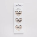 Sada troch magnetov v tvare srdca. 