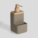 Béžový dávkovač s miestom na hubku.