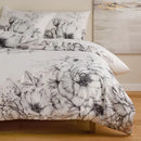 Biele obliečky vyrobené zo saténovej bavlny.