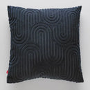 Modrá obliečka na vankúš.