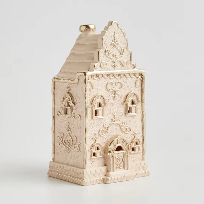 Ružová vianočná dekorácia LED. 