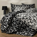 Čierno biele obliečky z kvalitnej saténovej bavlny.