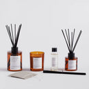 Béžové vonné sáčky.