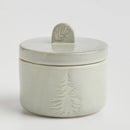 Sivá vianočná cukornička.