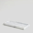 Sivá mramorová tácka. 