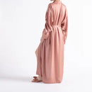  Ružový dámsky župan. 