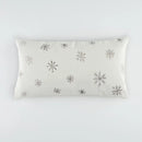 Béžová vianočná polyesterová obliečka.