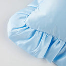 Svetlomodrá obliečka na vankúš 