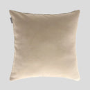 Béžová bavlnená obliečka na vankúš. 