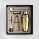 Zlatá barmanská sada.