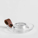 Transparentný svietnik.