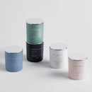 Zelená vonná sviečka.