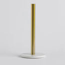 Bielo zlatý stojan na papier.