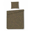 Zelené bavlnené obliečky.