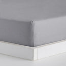 Sivá bavlnená plachta s gumkou