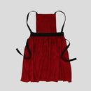 Červená vianočná zástera.