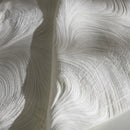 Biely polyesterový obrus v pridanou viskózou