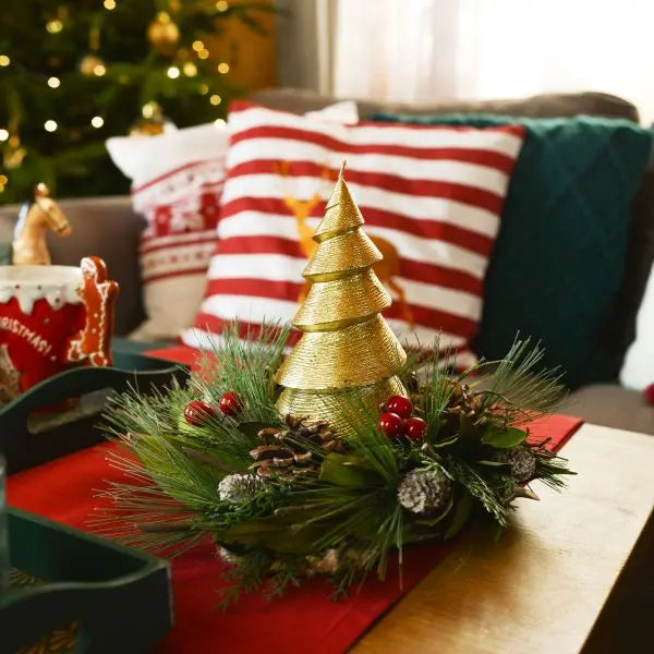 Vianočná zlatá sviečka LAPLAND HomeYou.sk