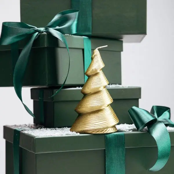 Vianočná zlatá sviečka LAPLAND HomeYou.sk