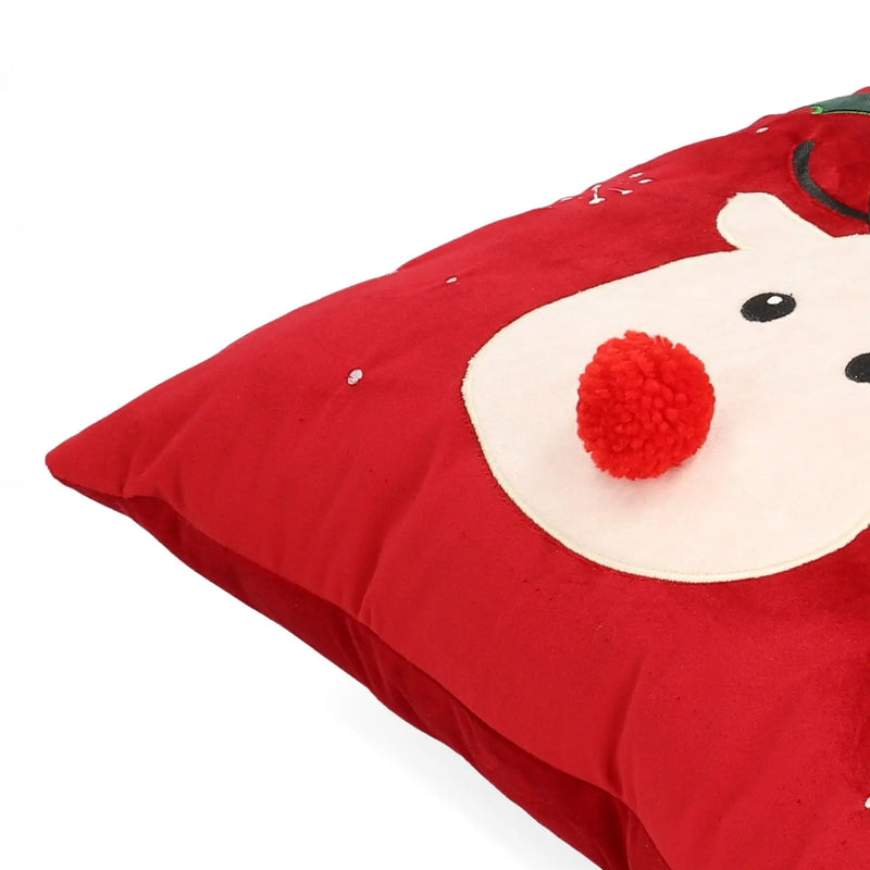 Vianočná obliečka na vankúš REINDEER HomeYou.sk