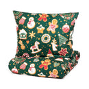 Posteľná bielizeň GRINCHY z mikrovlákna s vianočným motívom HomeYou.sk