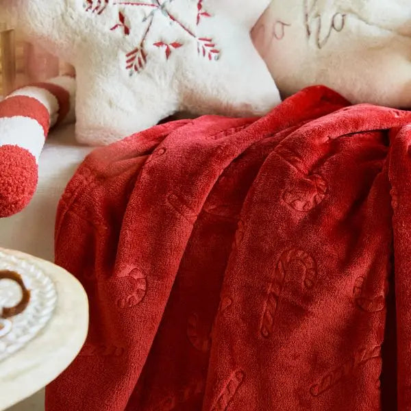 Vianočná deka LOLLIPOP HomeYou.sk