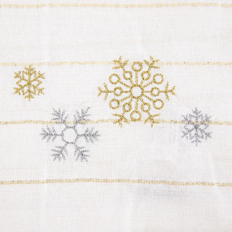 Sada kuchynských utierok TIDA biela a zlatá HomeYou.sk