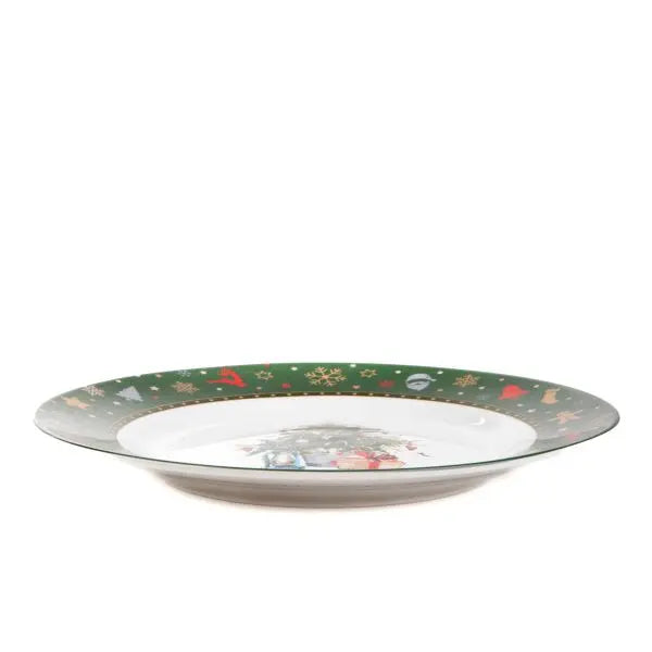 Vianočný plytký tanier KALVEN HomeYou.sk