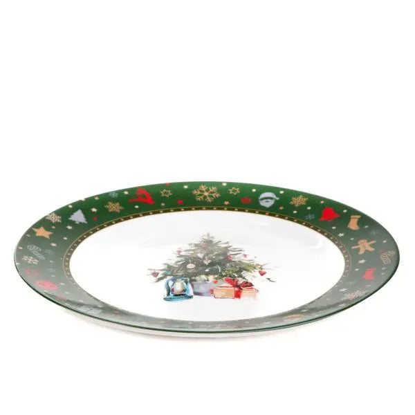 Vianočný plytký tanier KALVEN HomeYou.sk