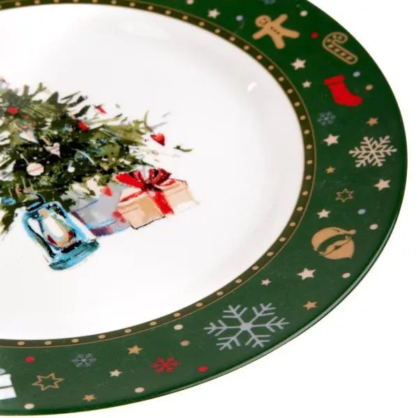 Vianočný plytký tanier KALVEN HomeYou.sk