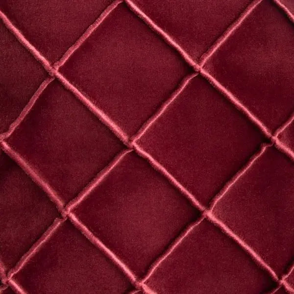 Velúrová bordová obliečka na vankúš COMERI HomeYou.sk