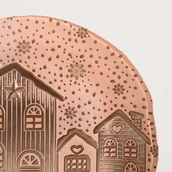 Vianočný tanier sklenený FAROS HomeYou.sk