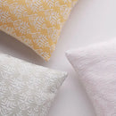 Ružová elegantná vyšívaná dekoratívna obliečka na vankúš