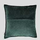 Zelená obliečka na vankúš. 