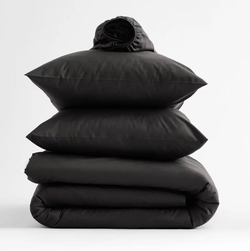 Bavlnené sivé obliečky