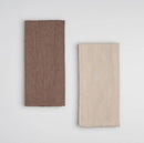 Hnedá sada kuchynských utierok