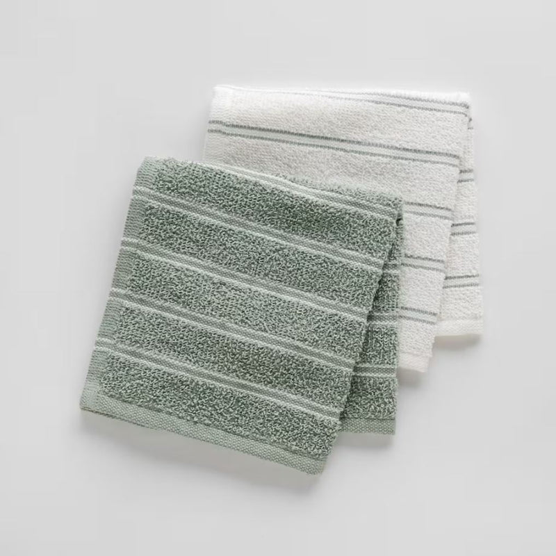 Zelené kuchynské uteráky.