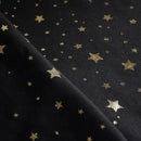 Čierna vianočná polyesterová štóla