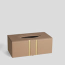 Béžová krabička na servítky.