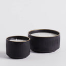 Čierna vonná sviečka.